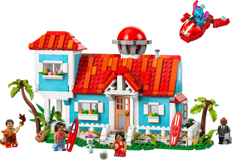 Product image: Lego disney 43268 lilo and stitch beach house, , medium-null