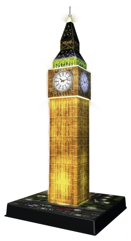Big ben 3d puzzle with led 216pcs, , medium-null