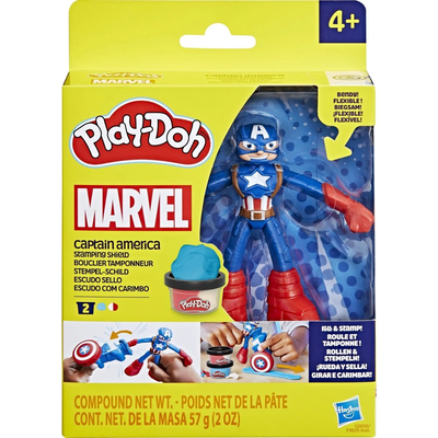 Play-doh marvel captain america stamping shield, , medium