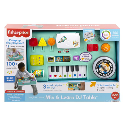Fisher-price dj console with sound and lights hrb61, , medium