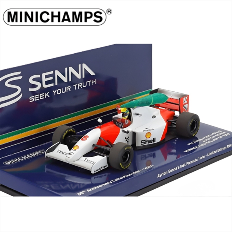 Minichamps - minichamps mclaren 1/43 f1 ford mp4/8 v8 team, , medium-null
