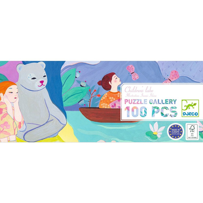 Childrens lake 100pcs puzzle, , medium