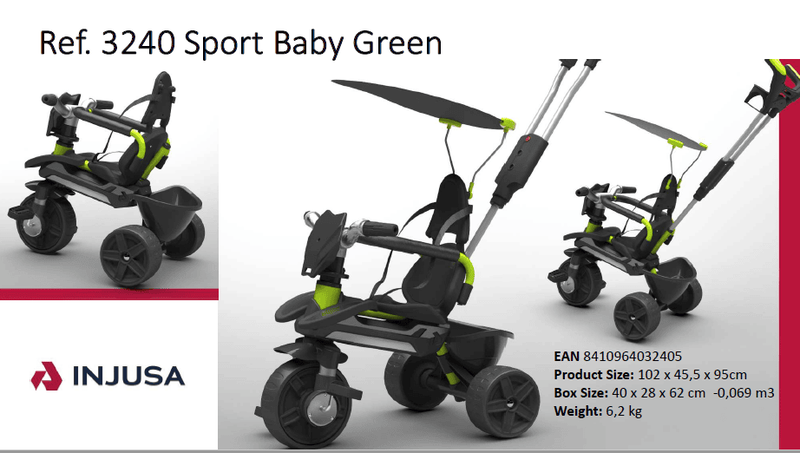 Ref. 3240 sport baby green, , medium-null