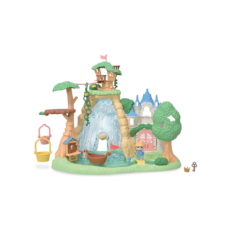 Sylvanian families secret forest falls, , medium-null