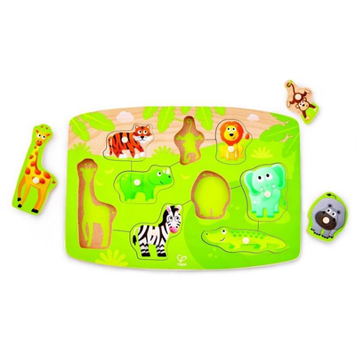 Hape happy puzzles animals e1405a, , medium