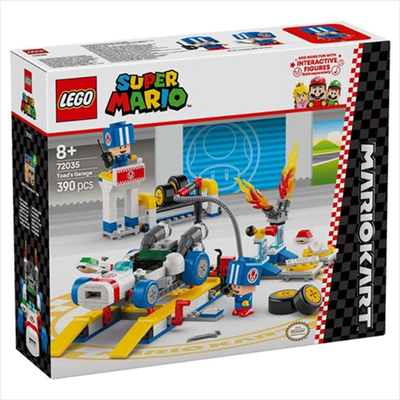 Lego 72035 super mario - mario kart™ – toads garage, , medium