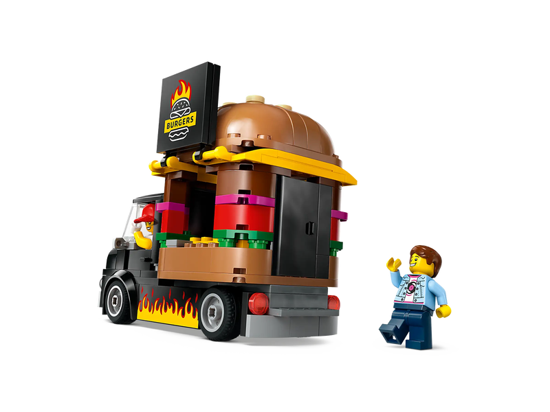 Lego city burger truck 60404 για ηλικίες 5+ 194τμχ, , medium-null