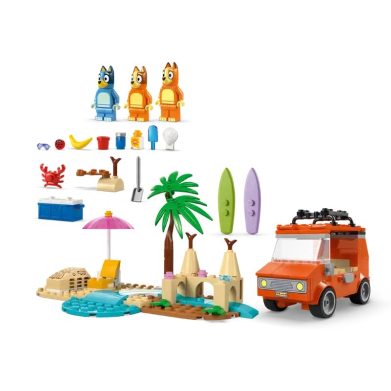 Product image: Lego 11202 bluey - blueys beach family car trip, , medium-null