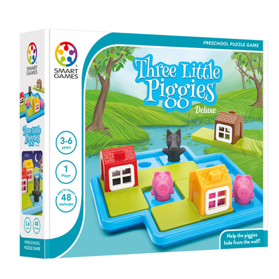 Smartgames pre-school fairy tales three little piggies - deluxe