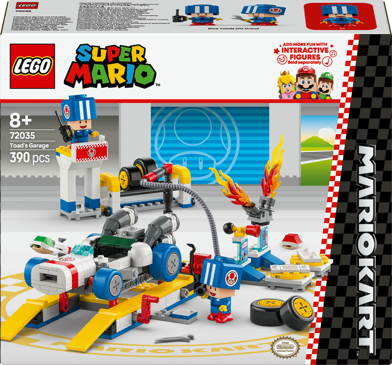 Lego super mario mario kart 72035 for ages 8+ 390pcs, , medium-null