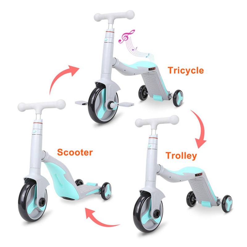 Product image: Παιδικό scooter πολυμορφικό 3 σε 1, , medium-null
