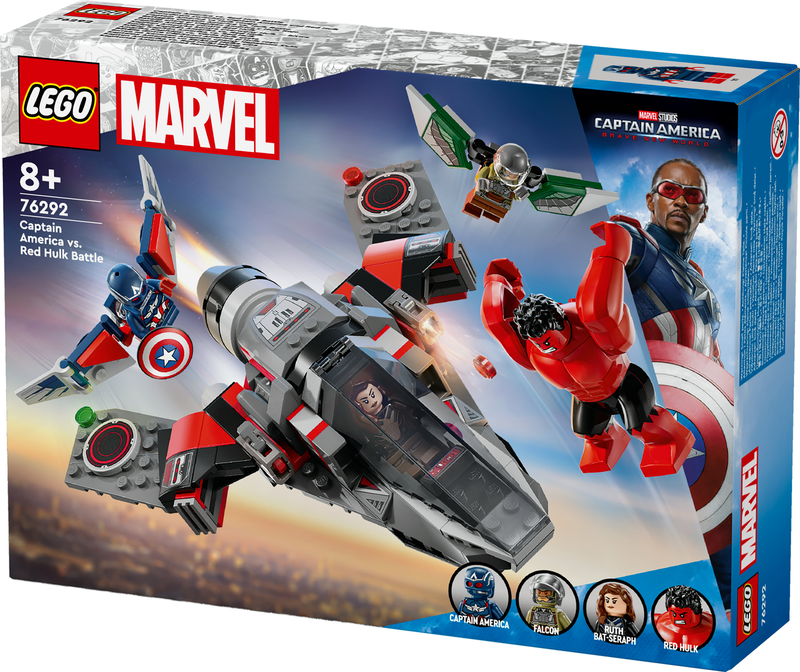 Lego marvel captain america vs. Red hulk battle 76292 for ages 8+ 223pcs, , medium-null
