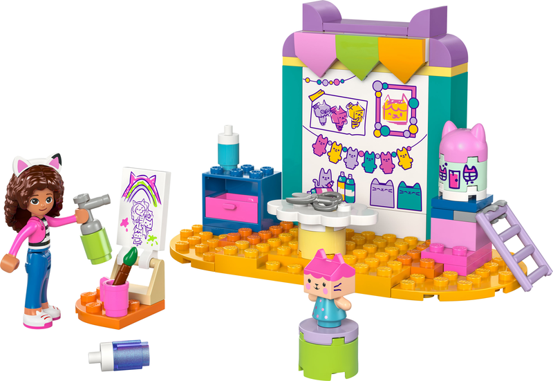 Lego gabby's dollhouse crafting with baby box 10795 &gamma;&iota;&alpha; &eta;&lambda;&iota;&kappa;ί&epsilon;&sigmaf; 4+ 60&tau;&mu;&chi;, , medium-null