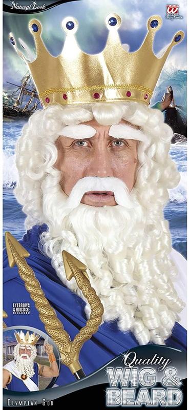 Zeus wig and beard, , medium-null