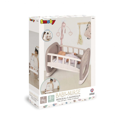 Smoby baby nurse babys cot 220372, , medium