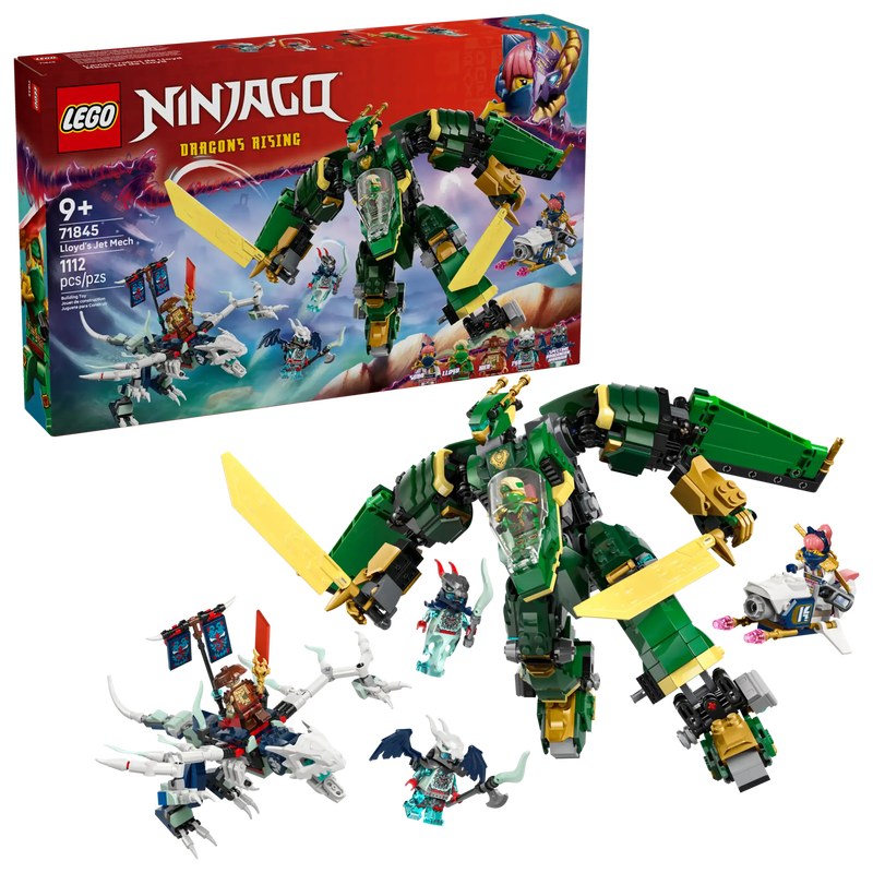Product image: Lego ninjago 71845 lloyd’s jet mech, , medium-null