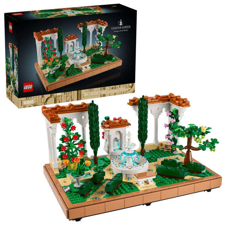 Lego icons 10359 fountain garden, , medium-null