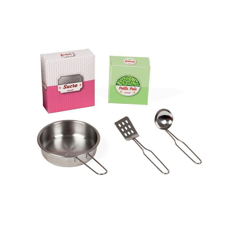 Product image: Janod macaron cooker wooden kitchen, , medium-null