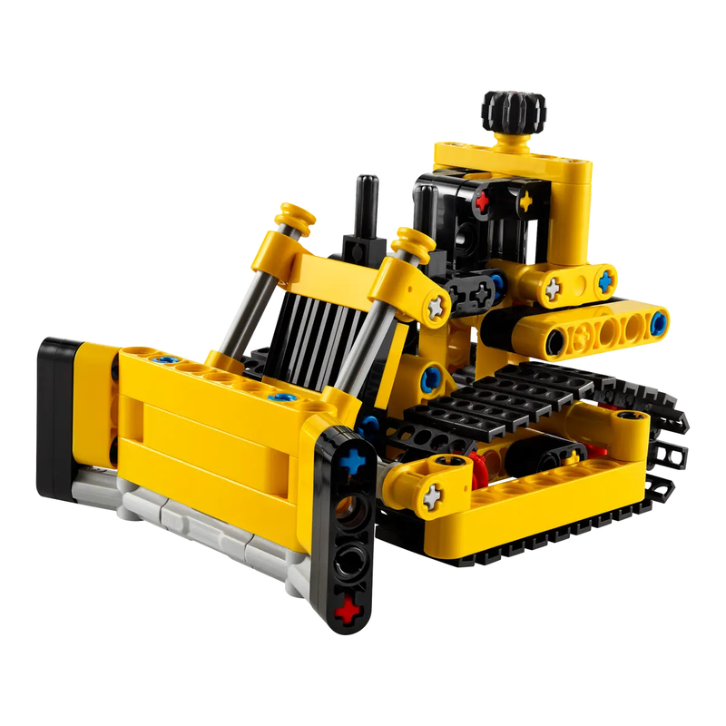 Lego technic heavy-duty bulldozer 42163 for ages 7+ 195pcs, , medium-null