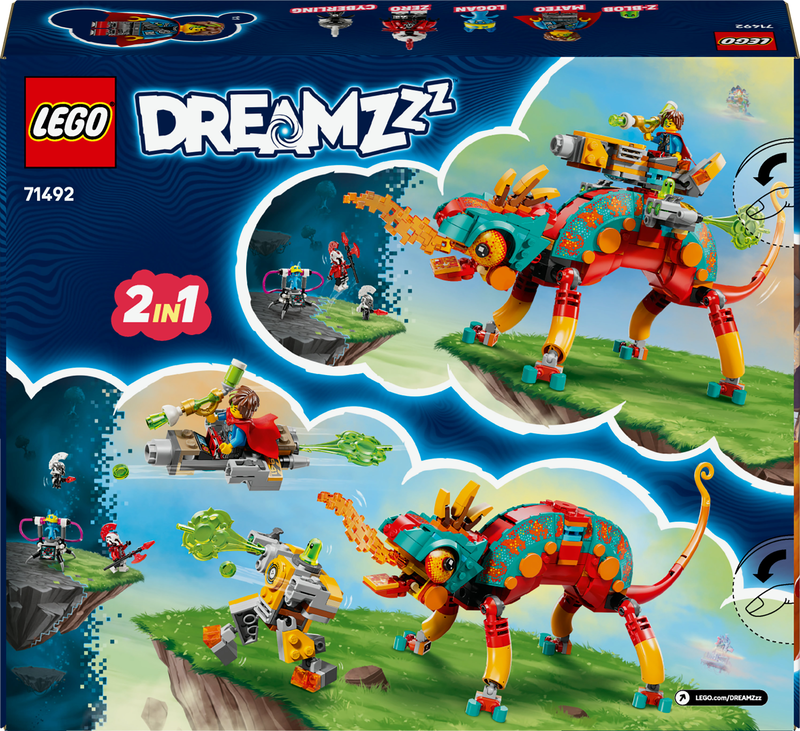 Lego dreamzzz mateo's fire chameleon 71492 &gamma;&iota;&alpha; &eta;&lambda;&iota;&kappa;ί&epsilon;&sigmaf; 7+ 443&tau;&mu;&chi;, , medium-null
