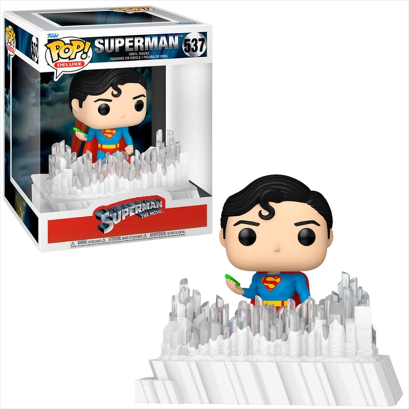 Product image: Funko pop! Deluxe: superman the movie - superman fortress of solitude #537 vinyl figure, , medium-null