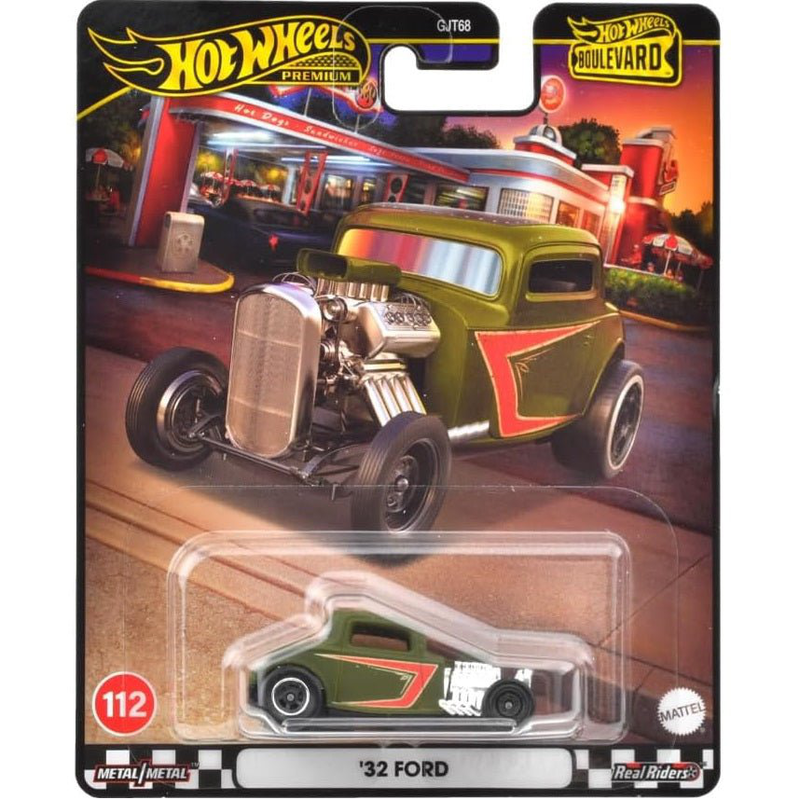 Hot wheels '32 ford &ndash; premium boulevard #112 jfm94 1/64 die-cast model, , medium-null