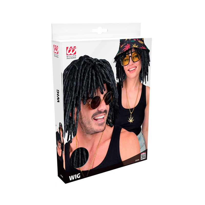 Jamaican style wig, , medium-null