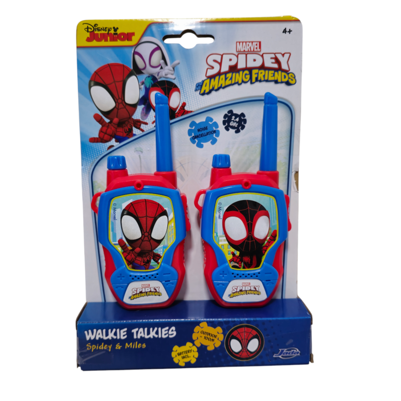 Σετ 2 παιδικοί ασύρματοι walkie talkie jada spidey, , medium-null