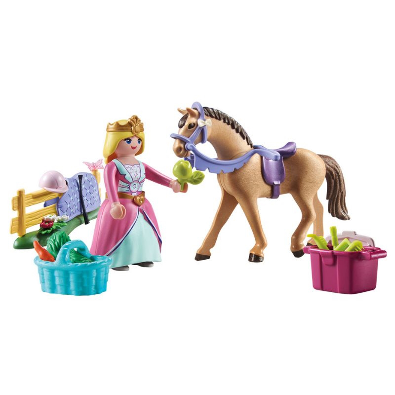Product image: Playmobil 71801 princess magic - starter pack princess with horse, , medium-null