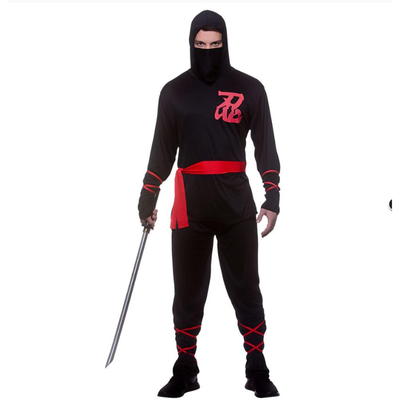 Ninja assassin adult costume, , medium