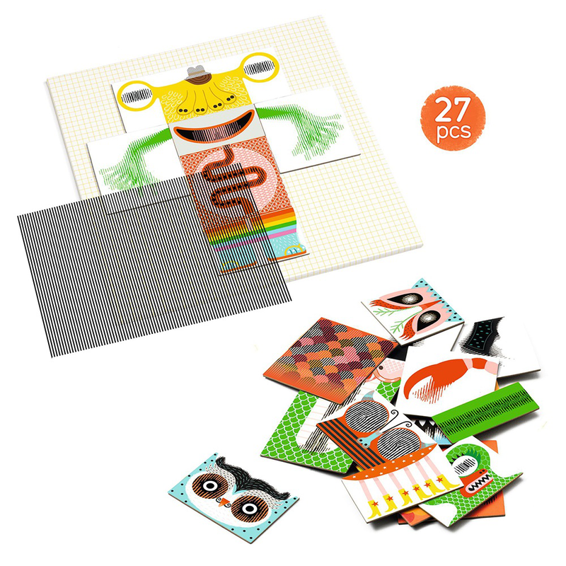 Product image: Djeco rigolomonster 27 pcs, , medium-null
