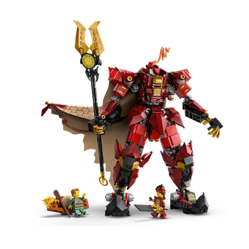 Lego ninjago the fire knight mech 71846 for ages 14+ 996pcs, , medium-null