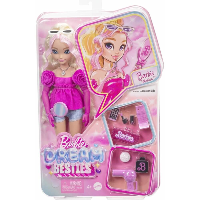 Barbie dream besties doll and accessories, , medium image number null