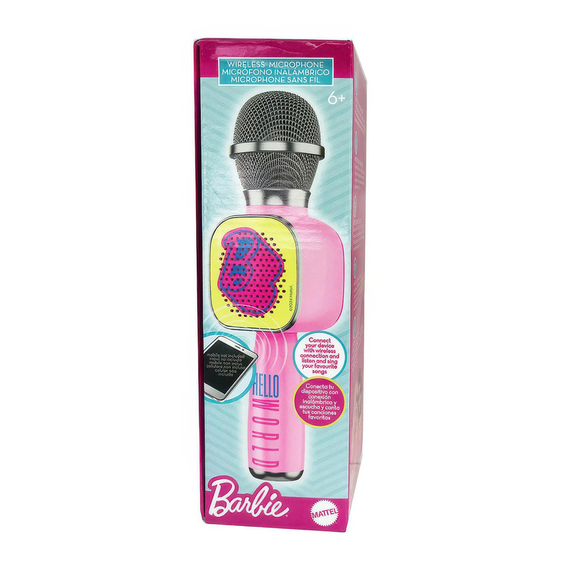Barbie wireless bluetooth microphone, , medium-null