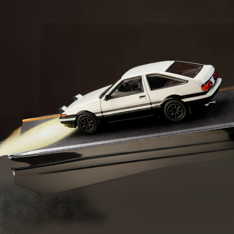 Hobby japan 1/64 toyota sprinter trueno ae86/ initial d engine mounted model with keisuke takahashi,, , medium-null