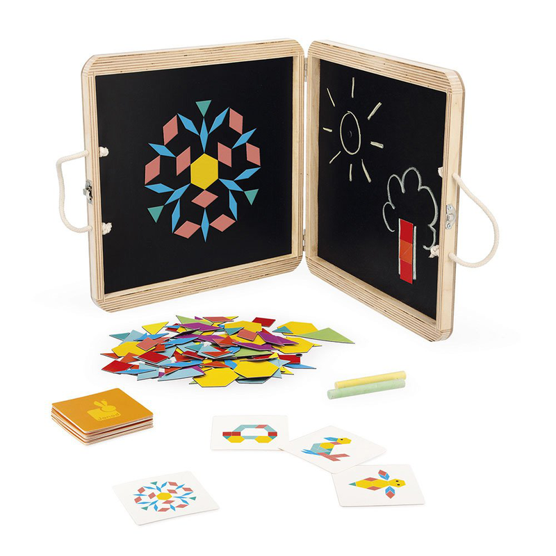 Magnetic geometric puzzle, , medium-null