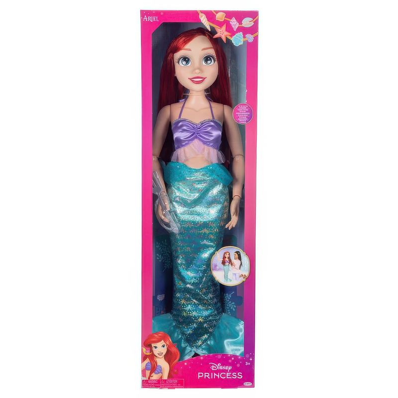 Disney little mermaid ariel doll 80cm, , medium-null