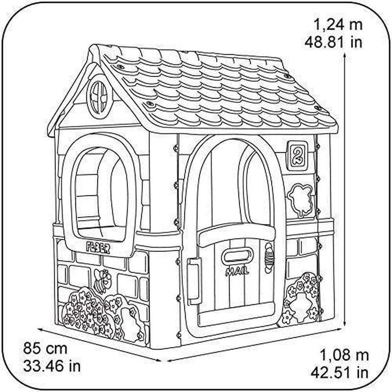 Feber pink fantasy play house, , medium-null