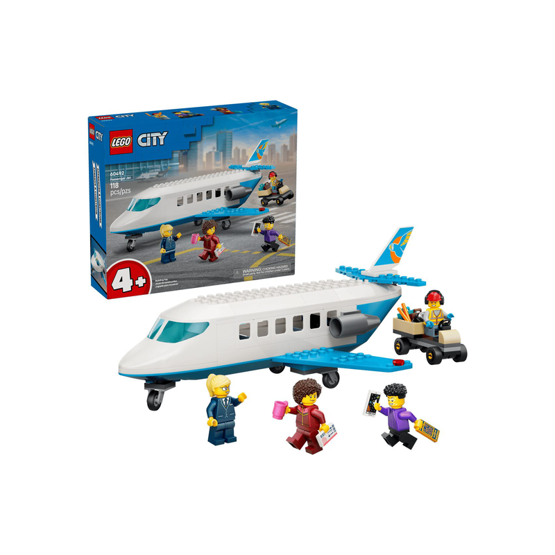Lego city passenger jet, , medium-null