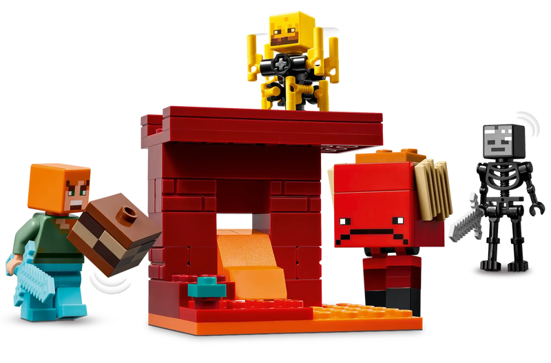 Lego minecraft 21266 the nether lava battle, , medium image number null