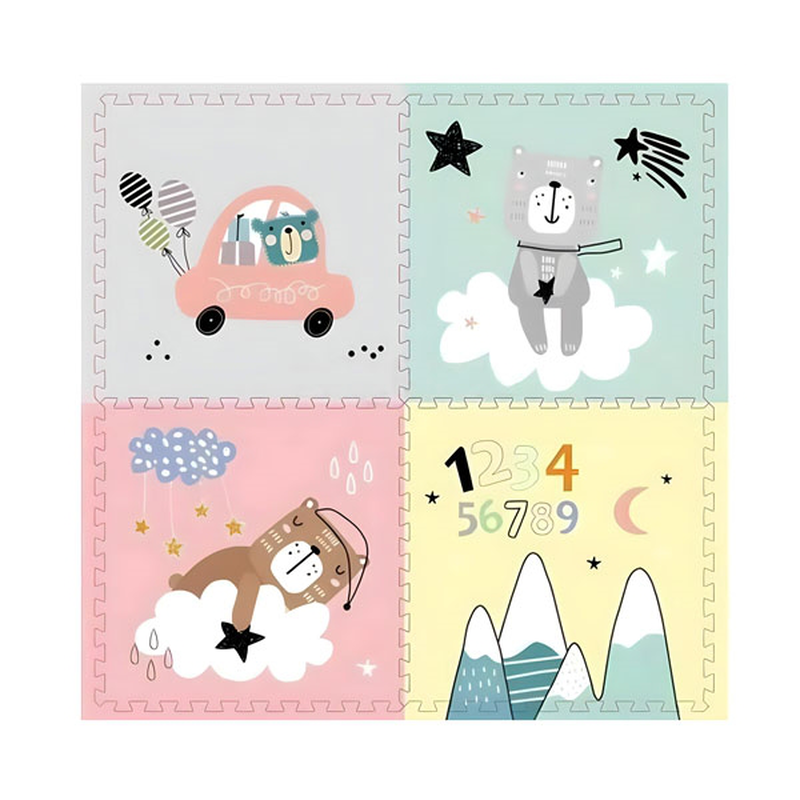 Product image: Παιδικό puzzle πατώματος 4κομμάτια 60x60cm, , medium-null