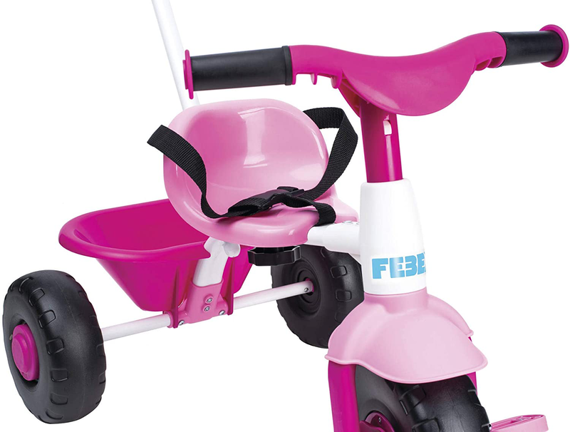 Feber 800012811 tricycle trike 2 in 1 pinkbox, , medium-null