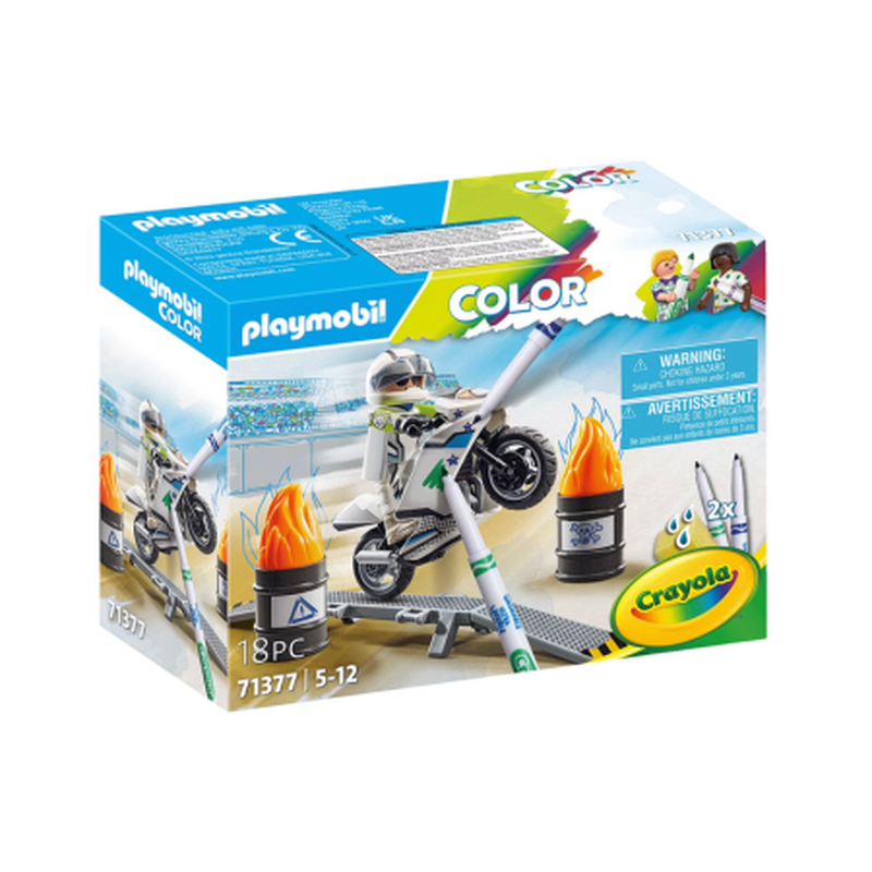 Playmobil color - motorbike 5y+ (71377), , medium-null