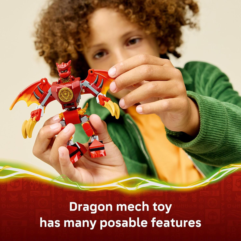 Lego ninjago kai's dragon mech battle pack, , medium-null
