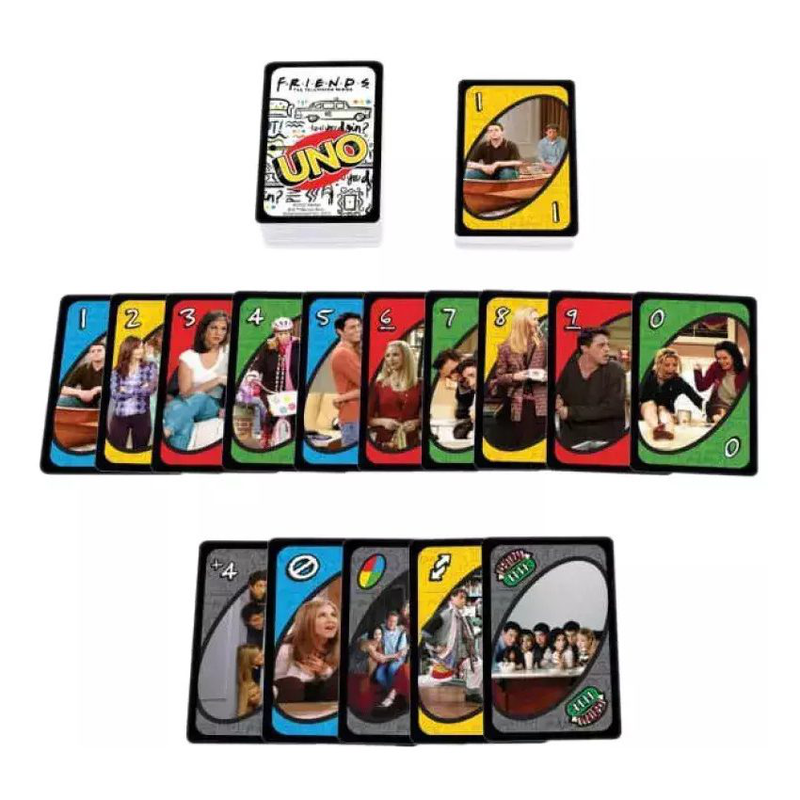 Uno friends card game, , medium-null
