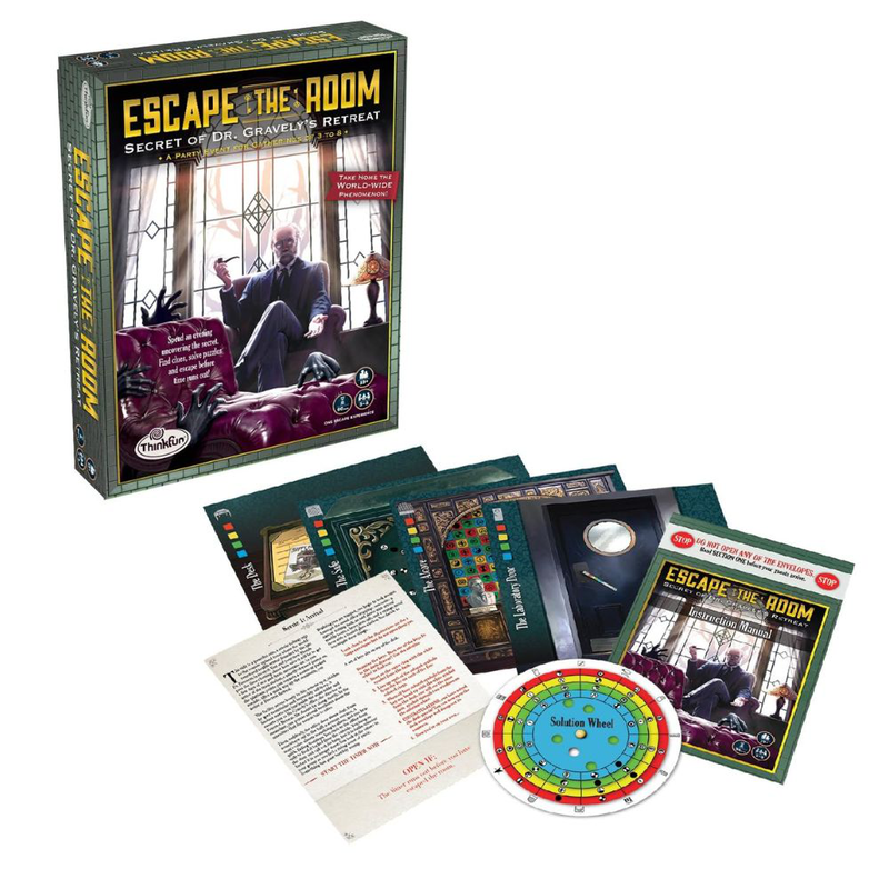 Product image: Escape the room: το μυστικό του dr. Gravely’s retreat η απόλυτη μυστηριώδη περιπέτεια στο σπίτι σας!, , medium-null