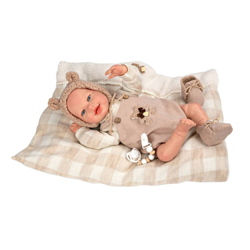 Product image: Arias reborn doll ruben with cushion 45cm, , medium-null