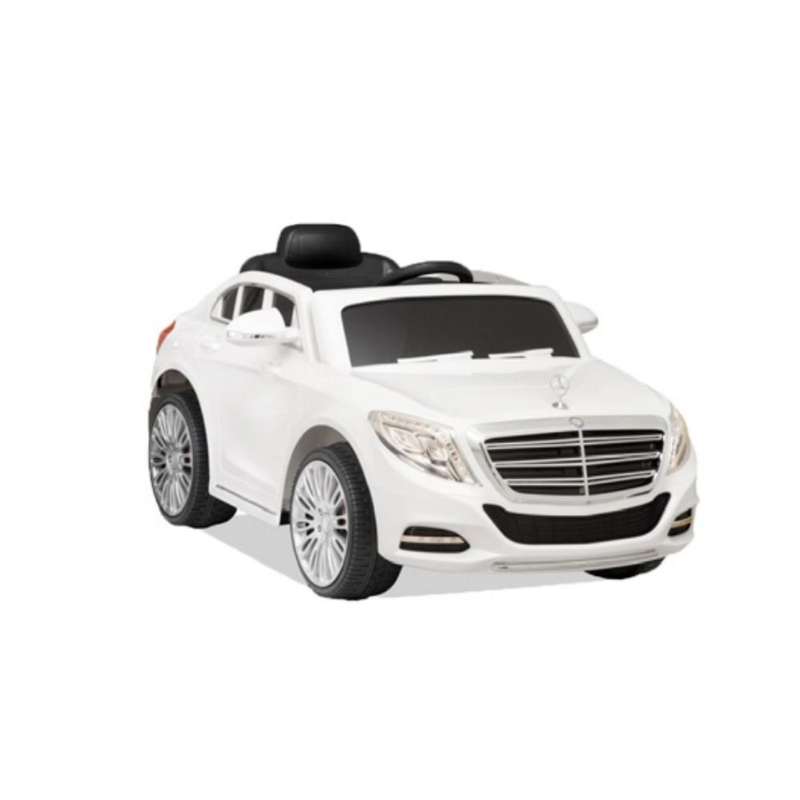 Product image: Παιδικό αυτοκίνητο licensed mercedes benz s600 ηλεκτροκίνητο με τηλεκατεύθυνση μονοθέσιο 12 volt λευκό 127x74x58, , medium-null