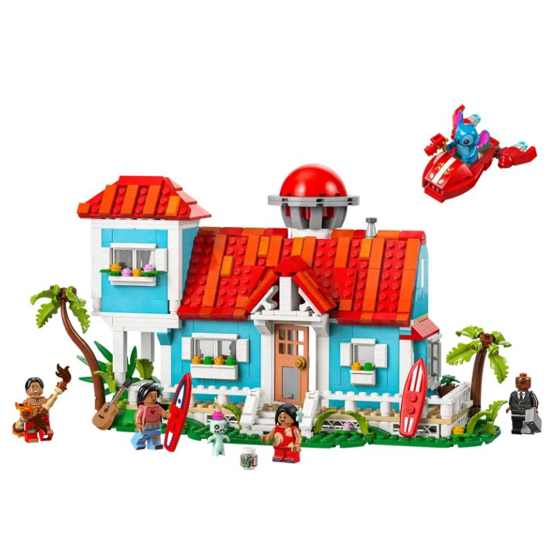 Product image: Lego 43268 disney - lilo and stitch beach house, , medium-null
