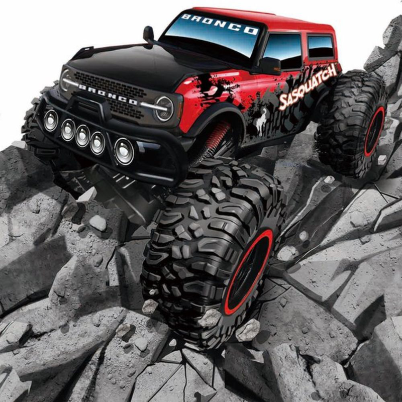  maisto tech 81339 τηλεκατευθυνόμενο όχημαr/c ford bronco sasquatch με πλήρης λειτουργία τετρακίνησης 4×4, , medium-null